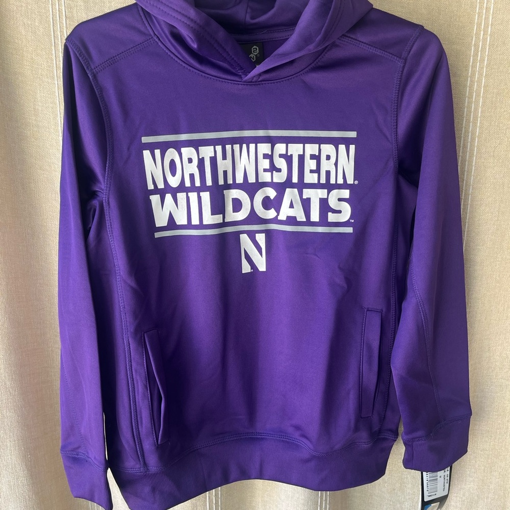 Northwestern Wildcats Kids Purple Hoodie